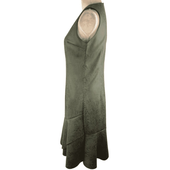 ILE New York women's olive dress size 8 - Picture 2 of 3